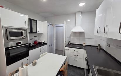 Kitchen of Flat for sale in  Teruel Capital  with Heating, Terrace and Storage room
