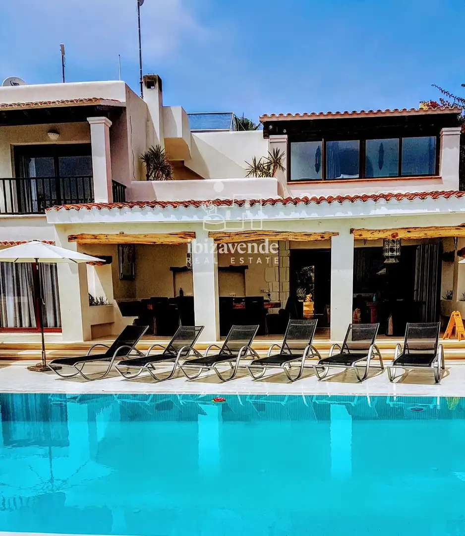Terrace of Houses for sale in Santa Eulària des Riu  with Air Conditioner, Private garden and Terrace