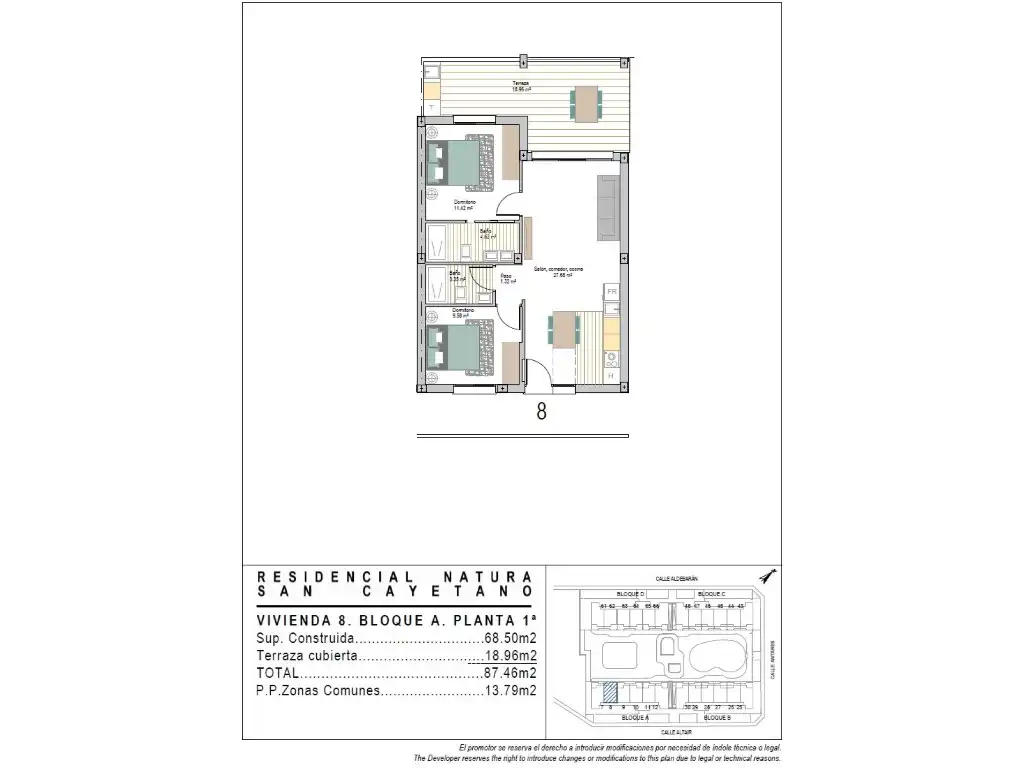 Flat with lift for sale in Carretera San Cayetano (San Cayetano), imagen 23