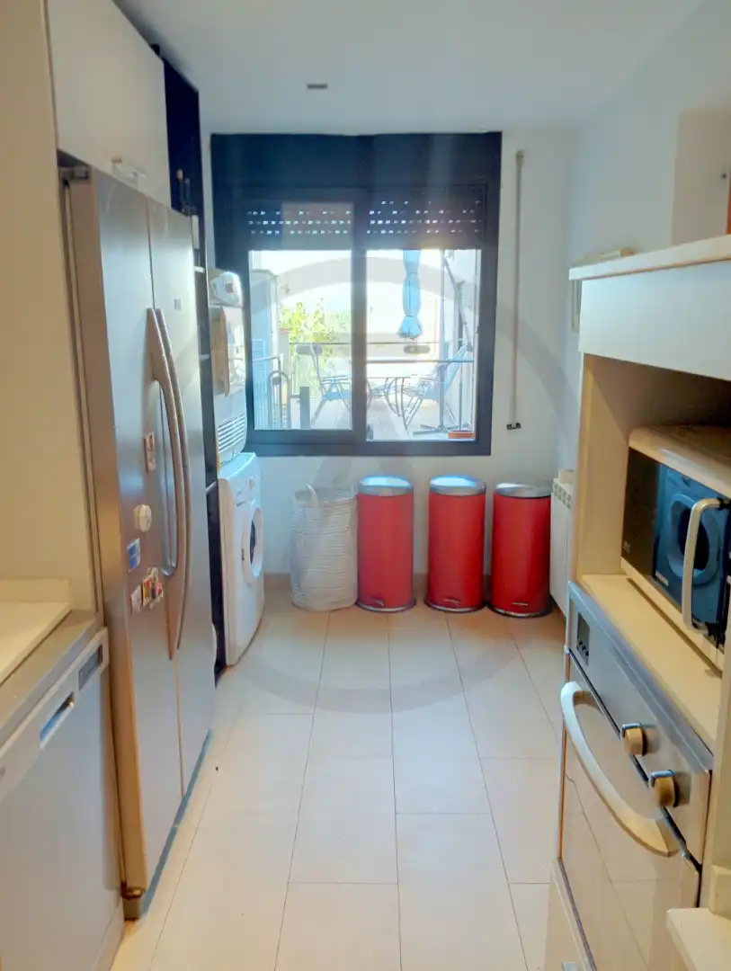 Küche von Wohnung zum Verkauf in Matadepera mit Heizung, Parkett und Terrasse