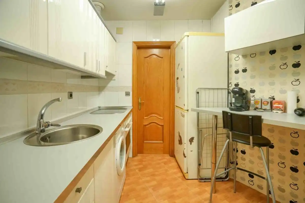 Kitchen of Flat for sale in Madrid  with Air Conditioner and Heating