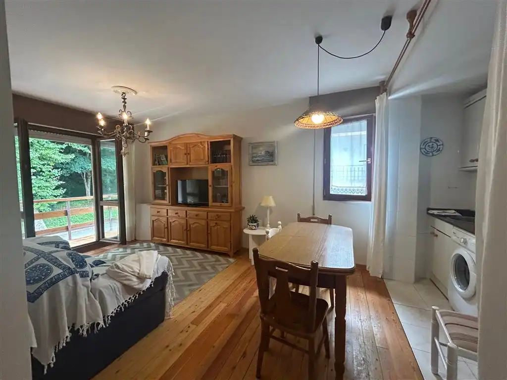 Comedor de Piso de alquiler en Val de San Vicente  con Calefacción, Parquet y Amueblado