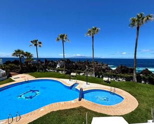 Swimming pool of Duplex to rent in Santiago del Teide  with Air Conditioner, Terrace and Swimming Pool