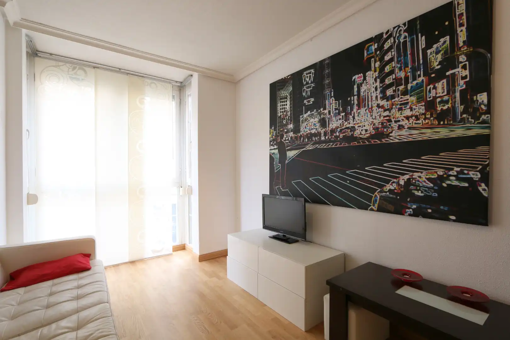 Sala de estar de Piso en venta en Madrid con Aire acondicionado, Trastero y Amueblado