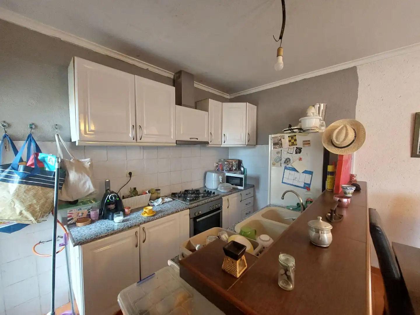 Küche von Einfamilien-Reihenhaus zum Verkauf in Dénia mit Privatgarten und Möbliert
