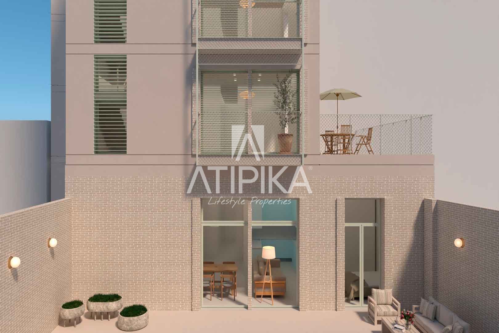 Exterior view of Flat for sale in Esplugues de Llobregat  with Heating, Parquet flooring and Oven