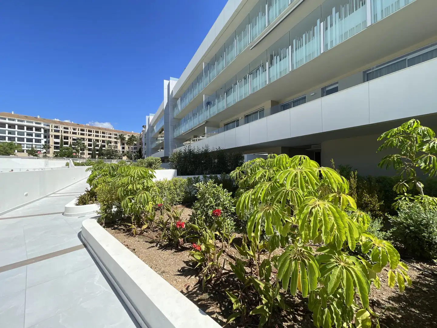 Exterior view of Apartments for rent in Marbella  with Air Conditioner, Terrace and Storage room