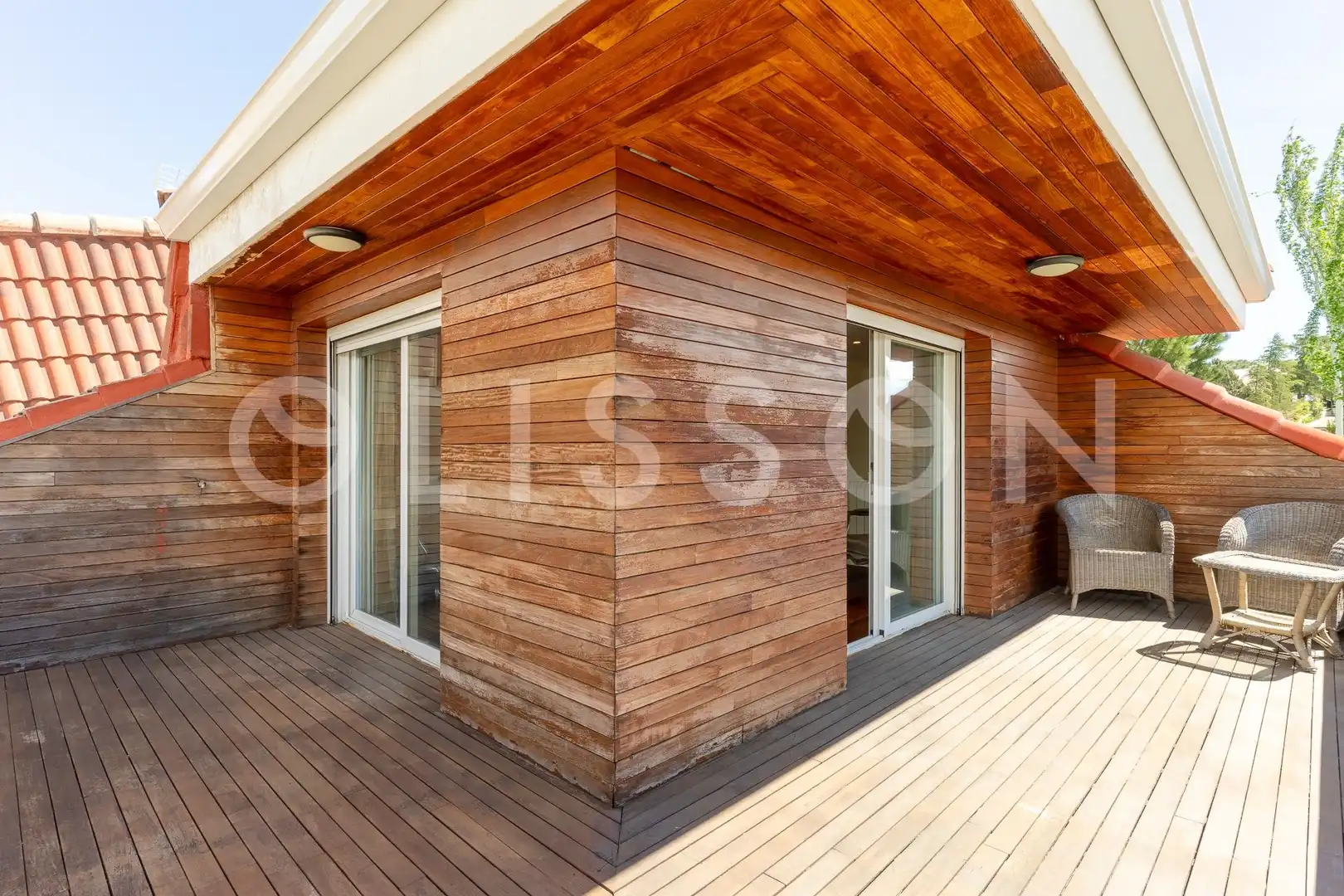 Terrasse von Haus oder Chalet zum Verkauf in Algete mit Klimaanlage, Privatgarten und Terrasse