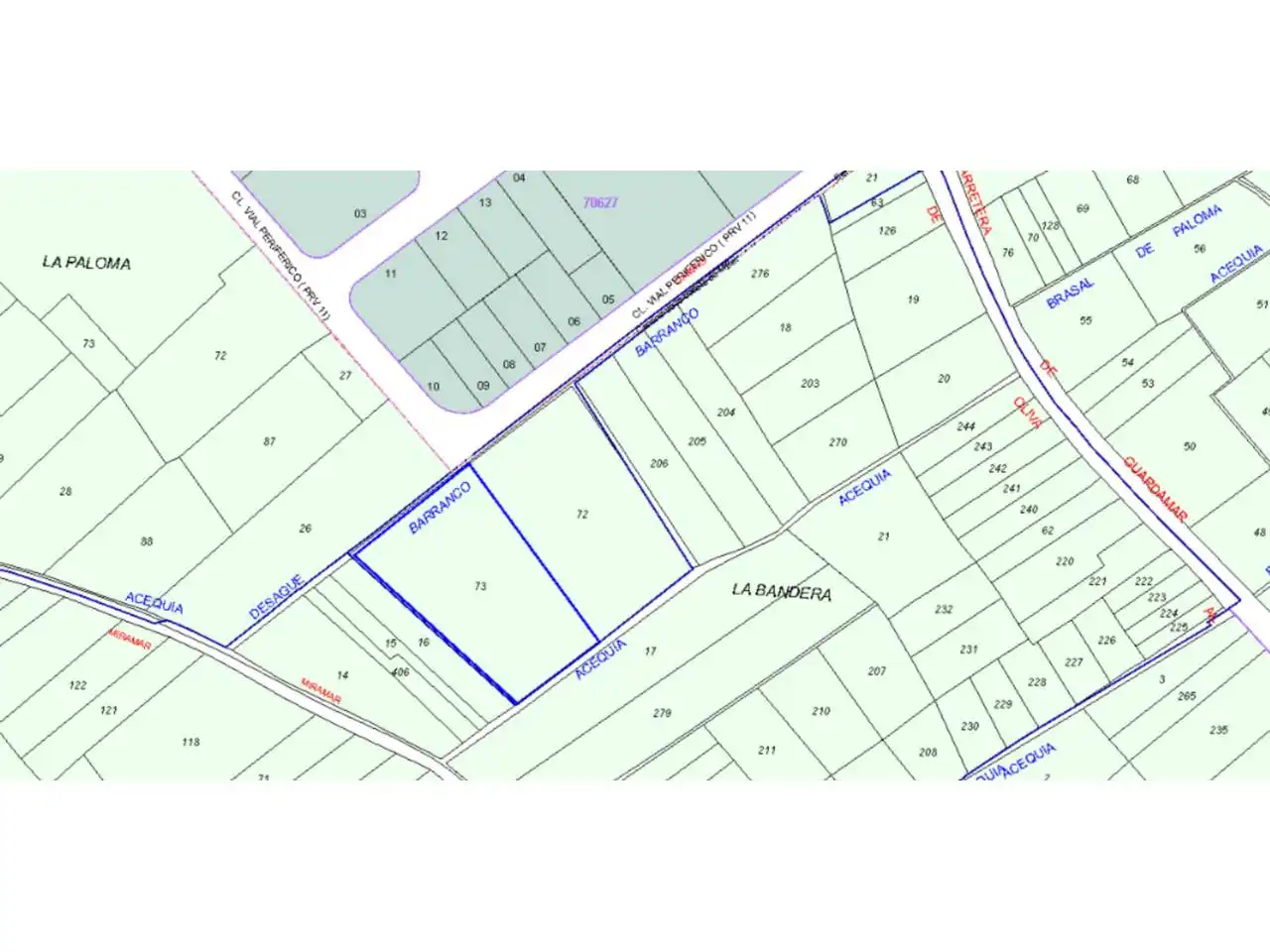 Land for sale in Guardamar de la Safor