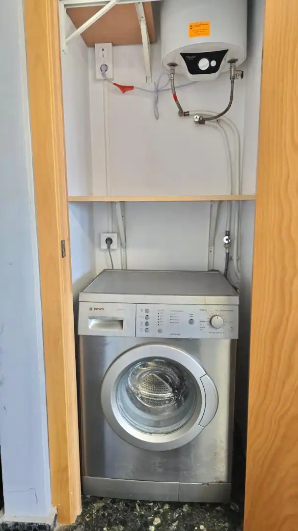 Cocina de Piso de alquiler en La Pobla de Farnals con Aire acondicionado, Amueblado y Horno