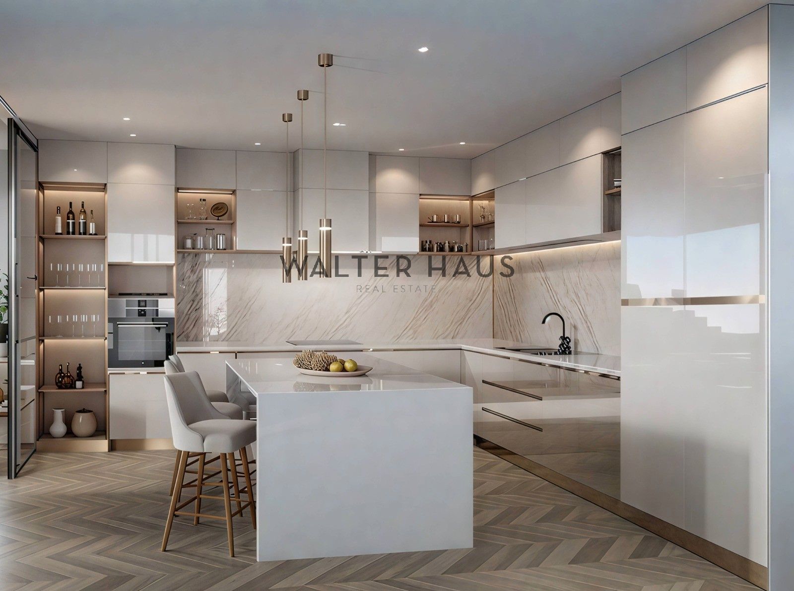 Kitchen of Flat for sale in  Madrid Capital  with Air Conditioner, Heating and Terrace
