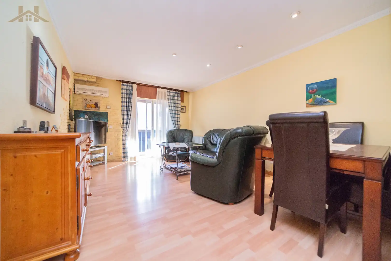 Wohnzimmer von Wohnung zum Verkauf in Villanueva del Pardillo mit Klimaanlage, Heizung und Parkett