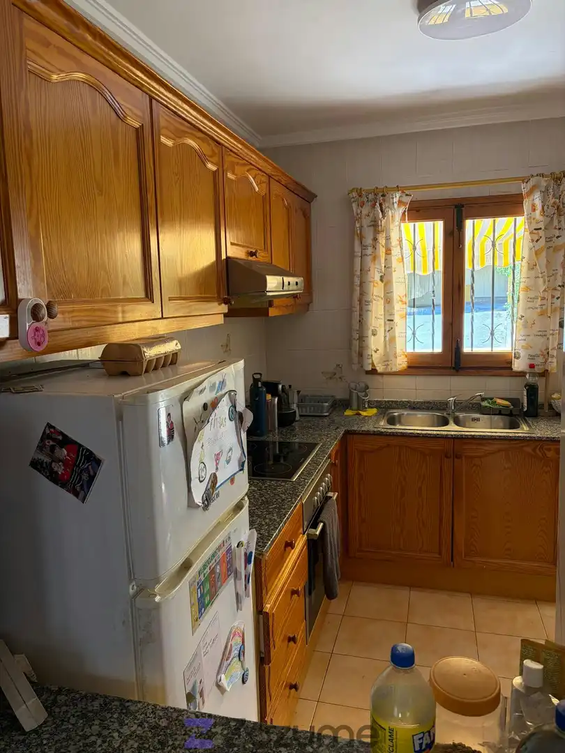 Kitchen of Detached homes for rent in Sueca  with Air Conditioner, Terrace and Swimming Pool