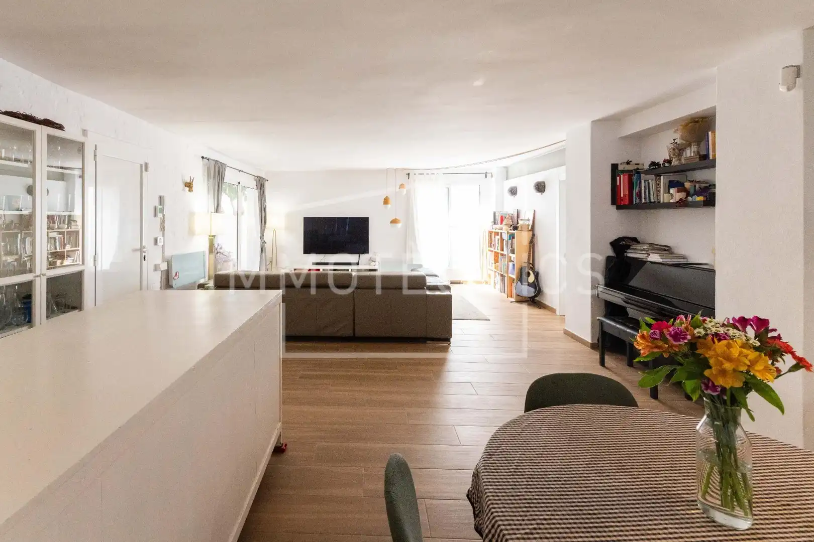 Sala de estar de Planta baja en venta en Caldes d'Estrac con Calefacción
