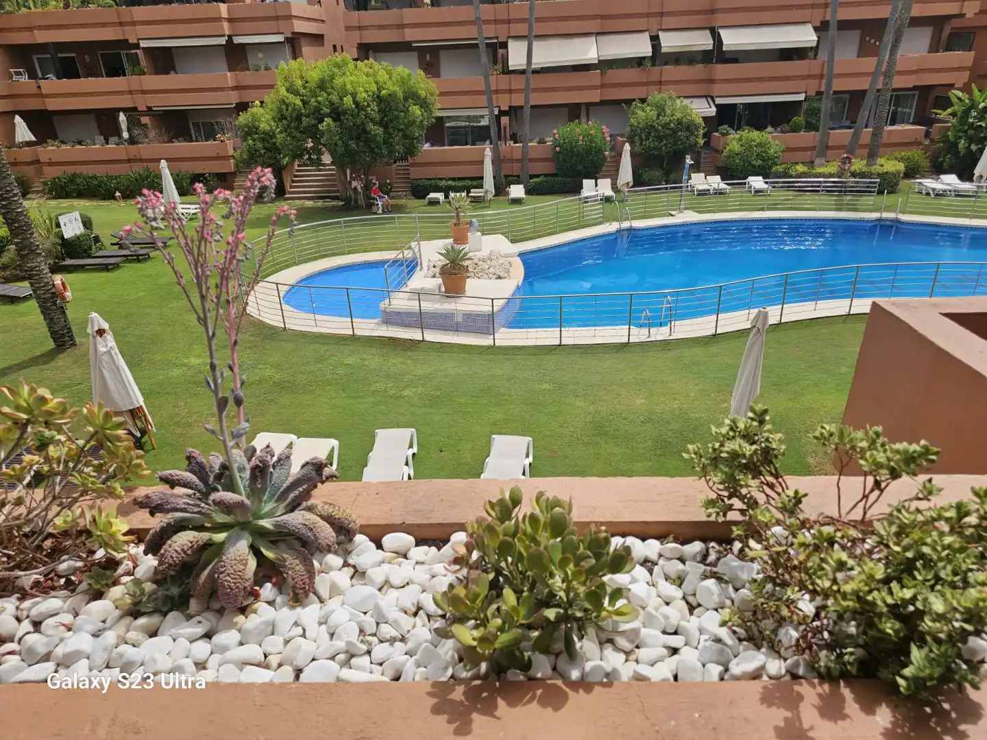 Piscina de Apartamento de alquiler en Nueva Andalucía