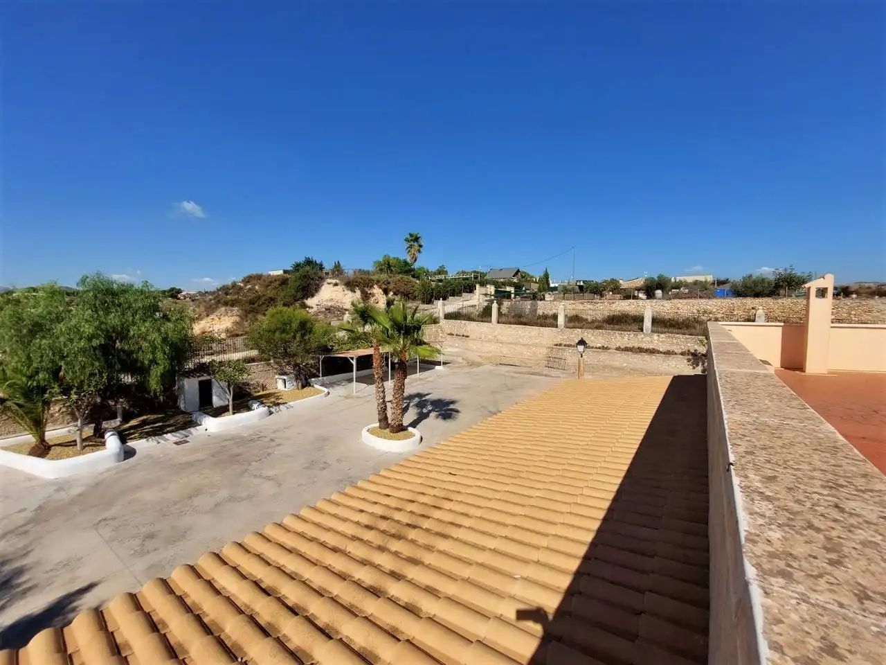 Terrasse von Wohnung zum Verkauf in Elche / Elx mit Privatgarten, Schwimmbad und Möbliert