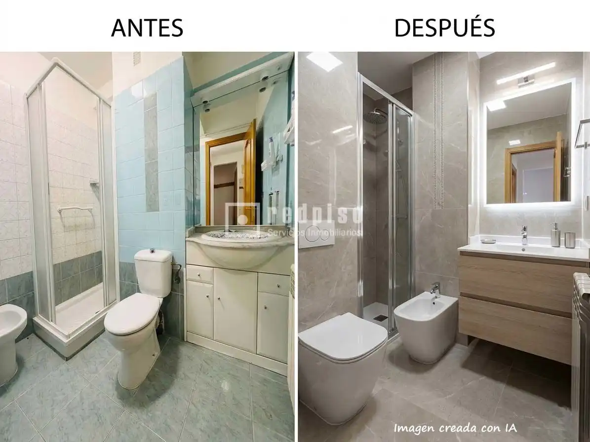 Baño de Piso en venta en Madrid con Calefacción y Terraza