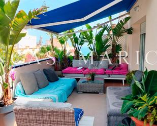 Terrace of Attic to rent in Sitges  with Air Conditioner, Heating and Terrace