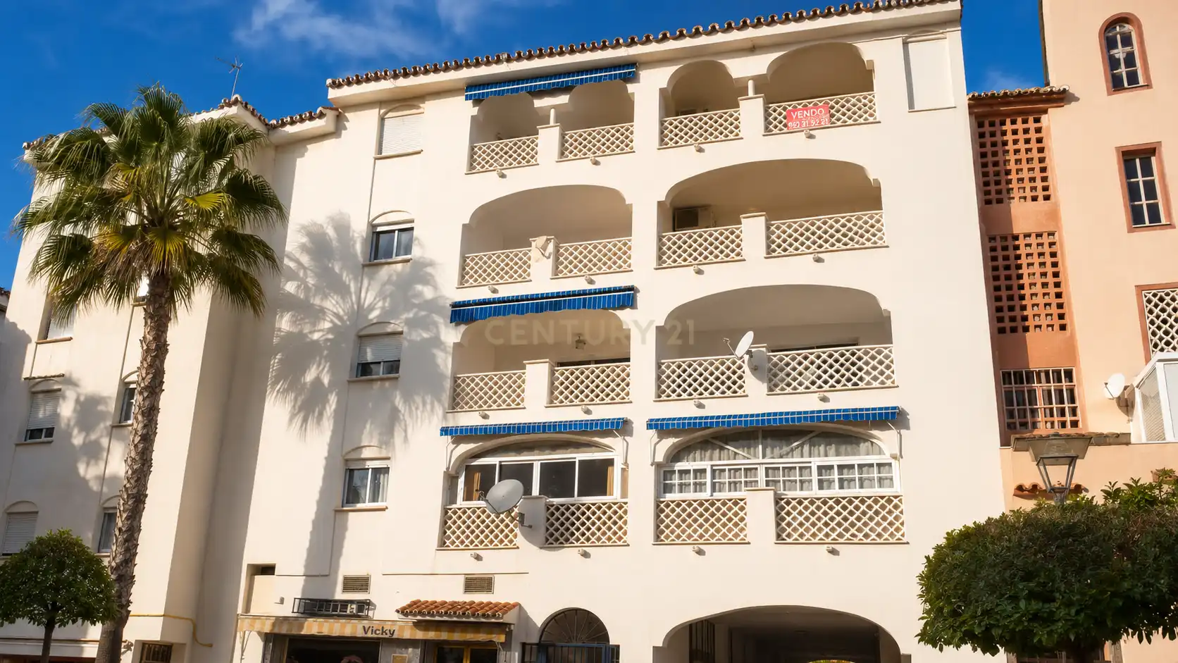 Vista exterior de Piso en venta en Benalmádena con Horno y Balcón