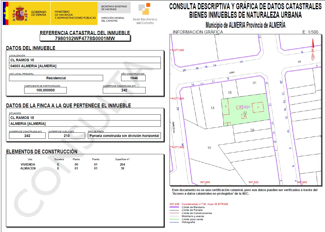 Casa o xalet en venda en Almería
