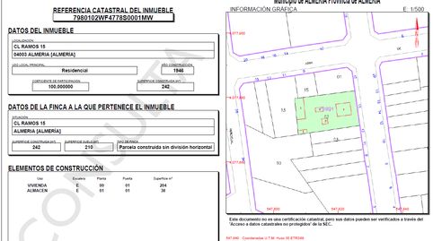 Foto 4 de Casa o xalet en venda a Calle Ramos, Plaza de Toros - Santa Rita, Almería Capital