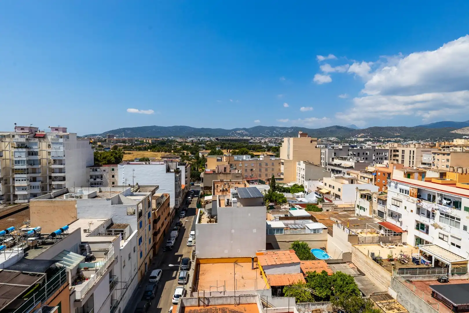 Vista exterior de Àtic en venda en  Palma de Mallorca amb Calefacció, Terrassa i Traster