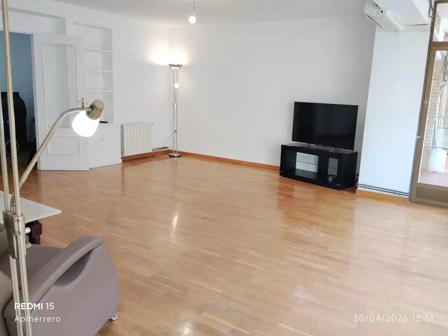Sala de estar de Piso de alquiler en Alicante / Alacant con Amueblado y Balcón