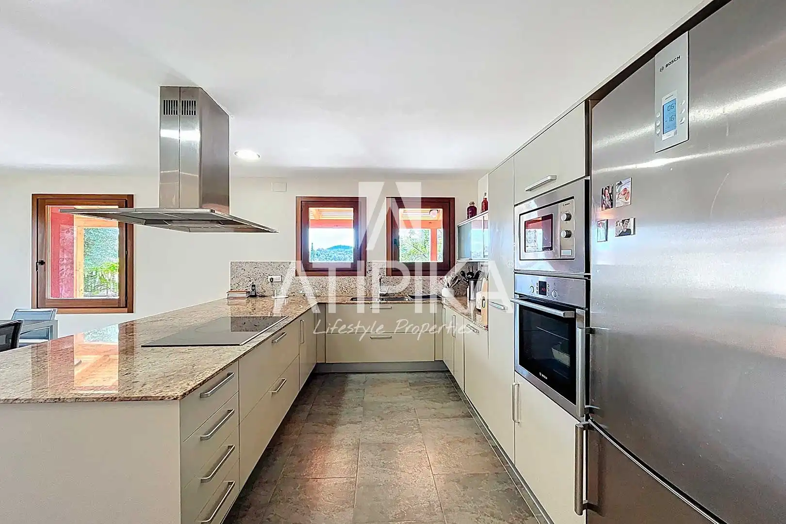 Cocina de Casa o chalet en venta en Gallifa con Calefacción, Terraza y Trastero