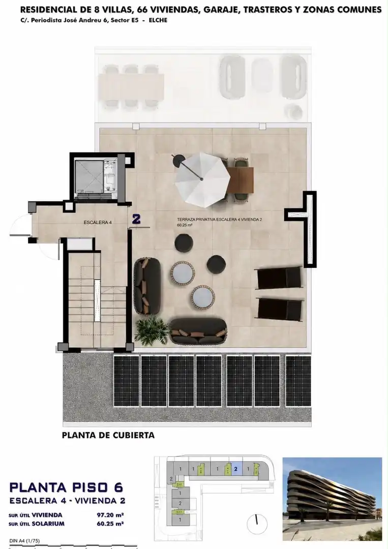 Appartamento con terrazza in vendita a Elche ciudad, imagen 2