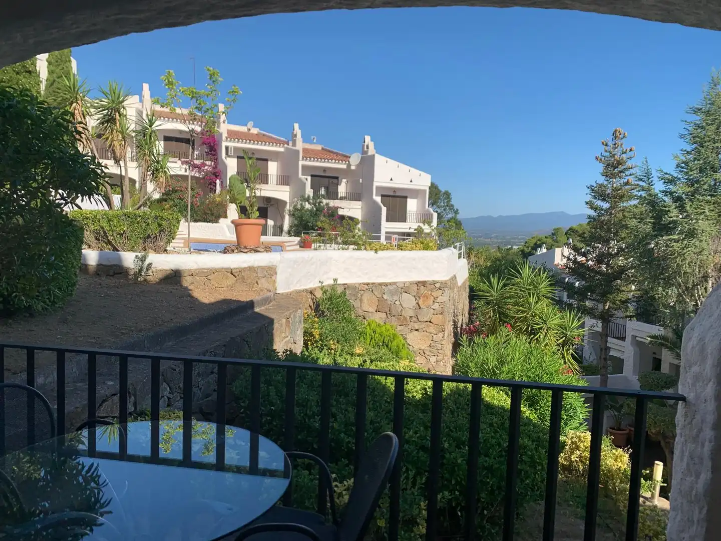 Terrassa de Casa o xalet en venda en Roses amb Aire condicionat, Calefacció i Jardí privat