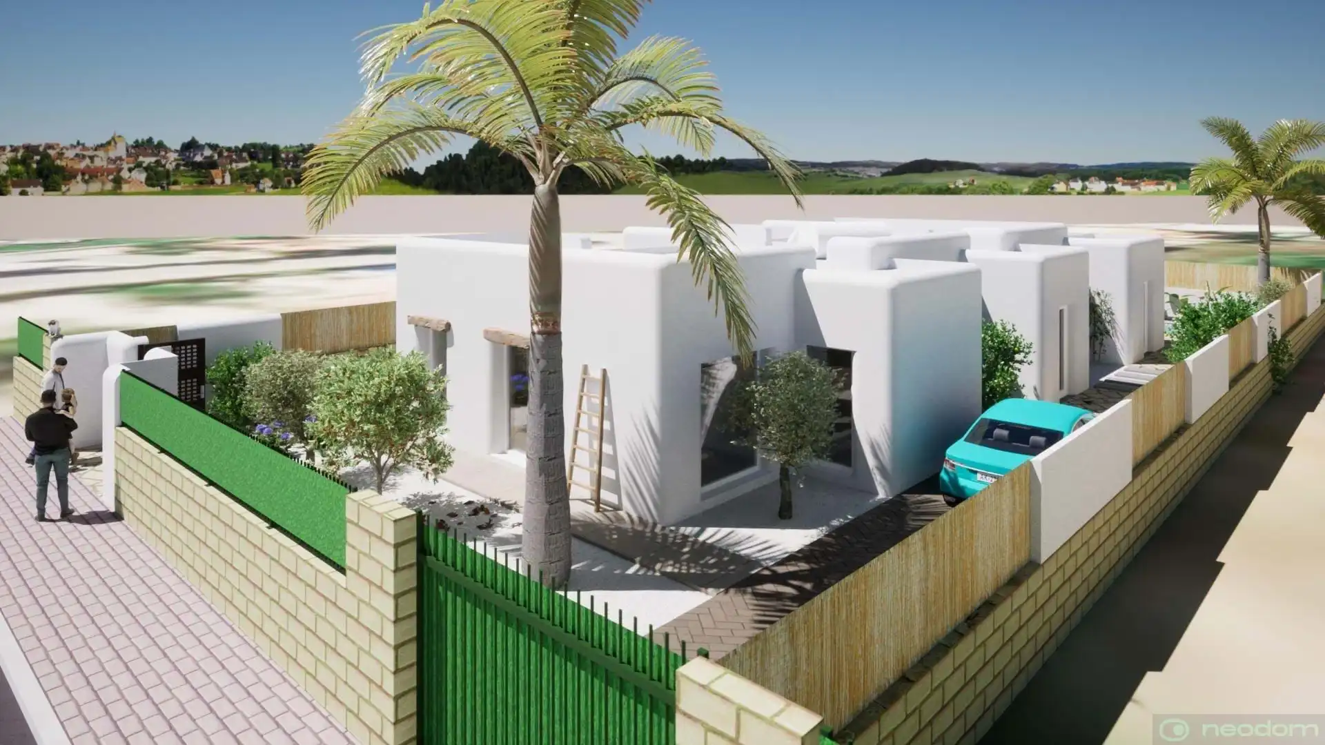 Vista exterior de Casa o chalet en venta en Pueblo - Urbanizaciones