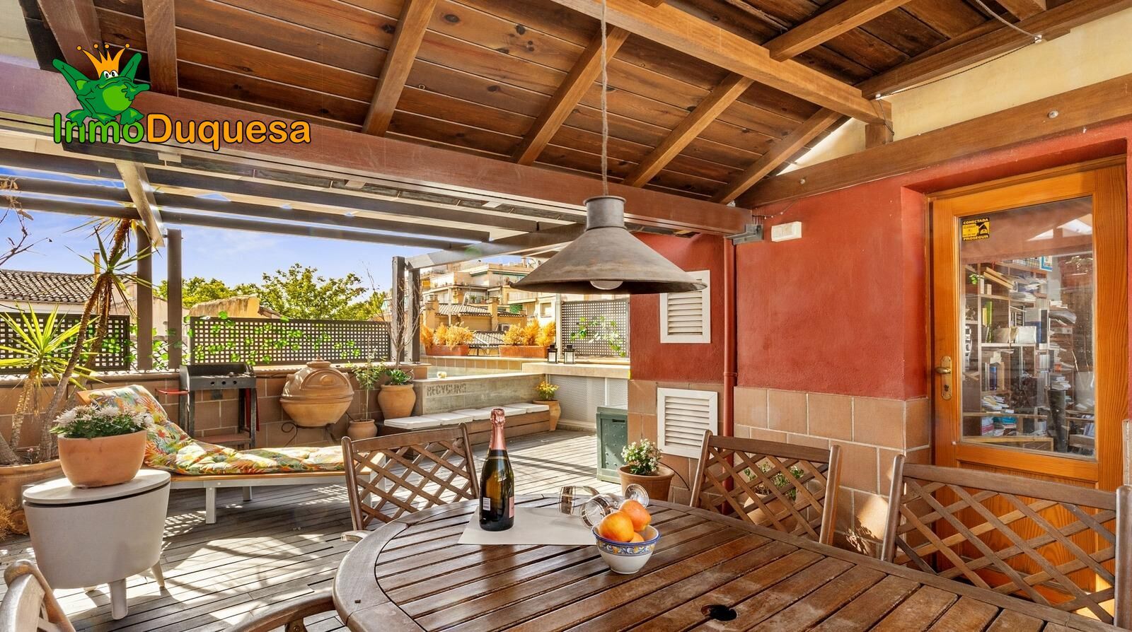 Terrace of Attic for sale in  Granada Capital  with Heating, Terrace and Storage room
