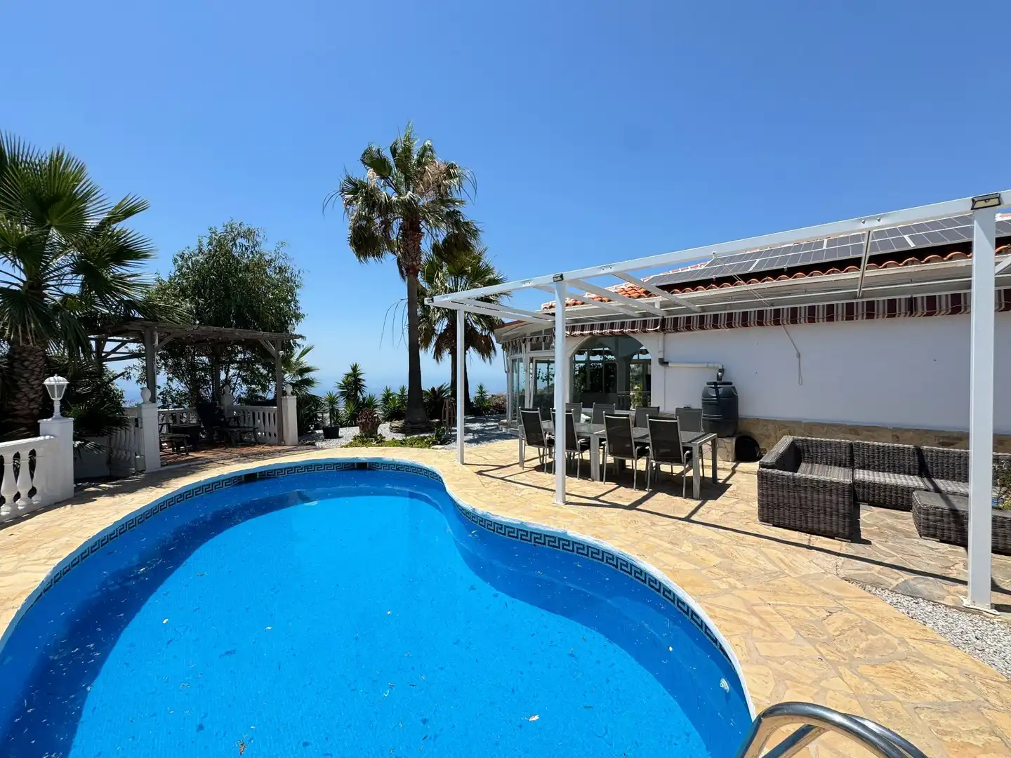 Piscina de Finca rústica en venda en Arenas amb Aire condicionat, Jardí privat i Terrassa