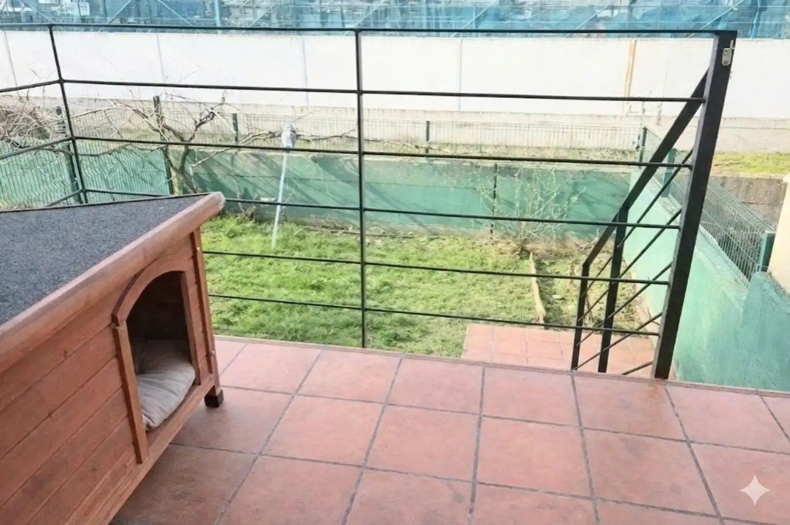 Terraza de Casa adosada en venta en San Andrés del Rabanedo con Calefacción