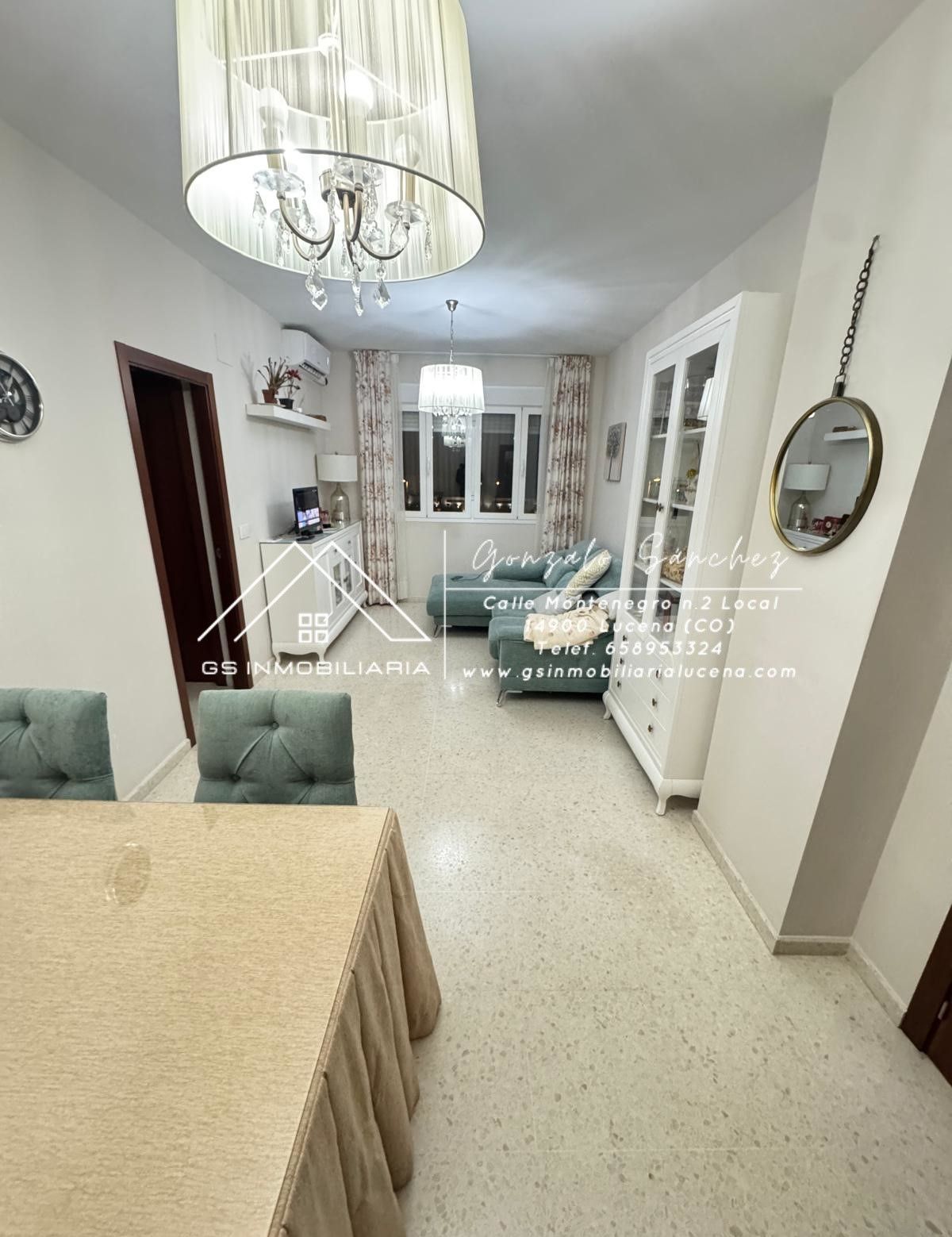 Sala d'estar de Pis en venda en Lucena amb Aire condicionat i Traster