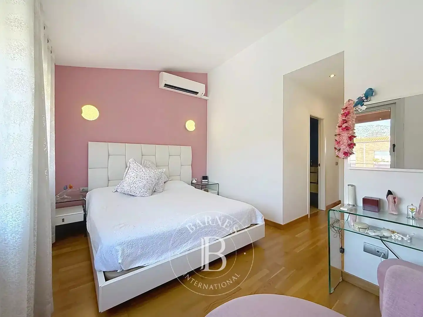 Schlafzimmer von Einfamilien-Reihenhaus zum Verkauf in Calella mit Klimaanlage, Heizung und Terrasse