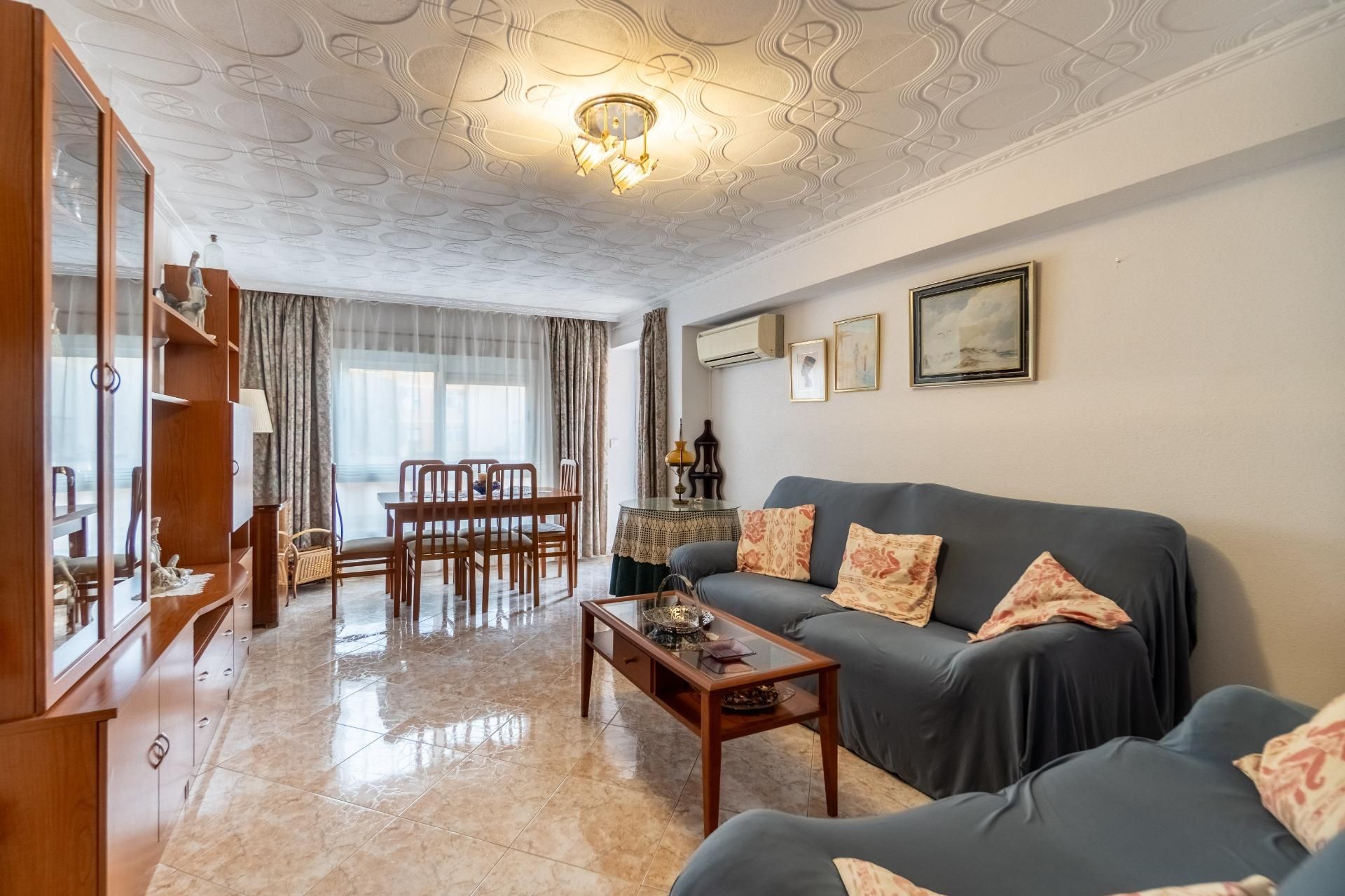 Sala d'estar de Apartament en venda en  Palma de Mallorca amb Balcó
