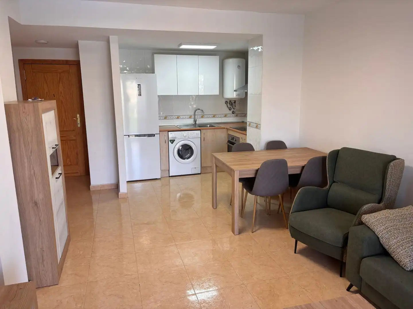 Kitchen of Apartments for rent in Almoradí  with Furnished, Oven and Washing machine