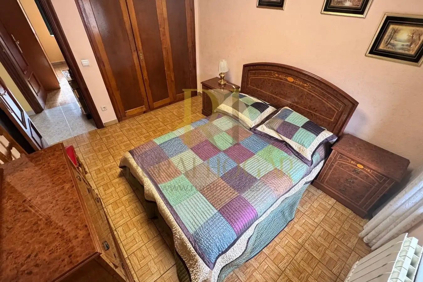 Dormitori de Casa o xalet en venda en La Pola de Gordón  amb Calefacció i Jardí privat