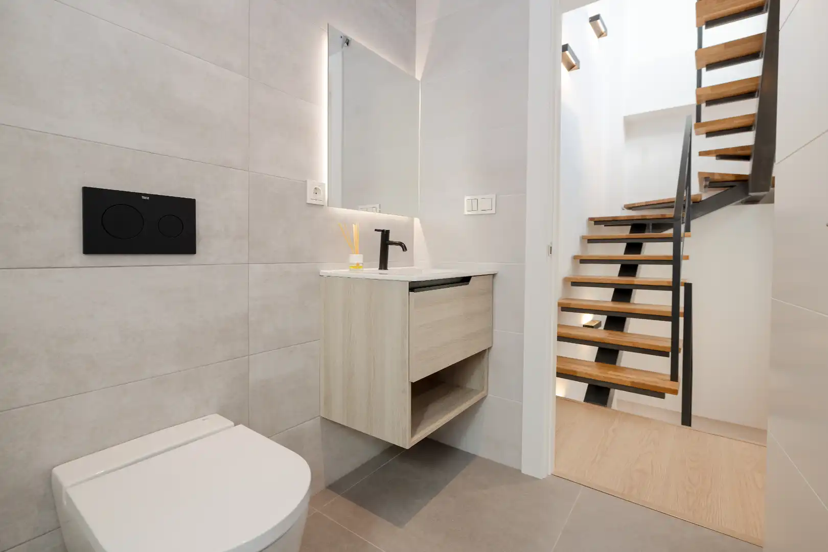 Baño de Casa adosada en venta en Málaga con Aire acondicionado, Calefacción y Terraza