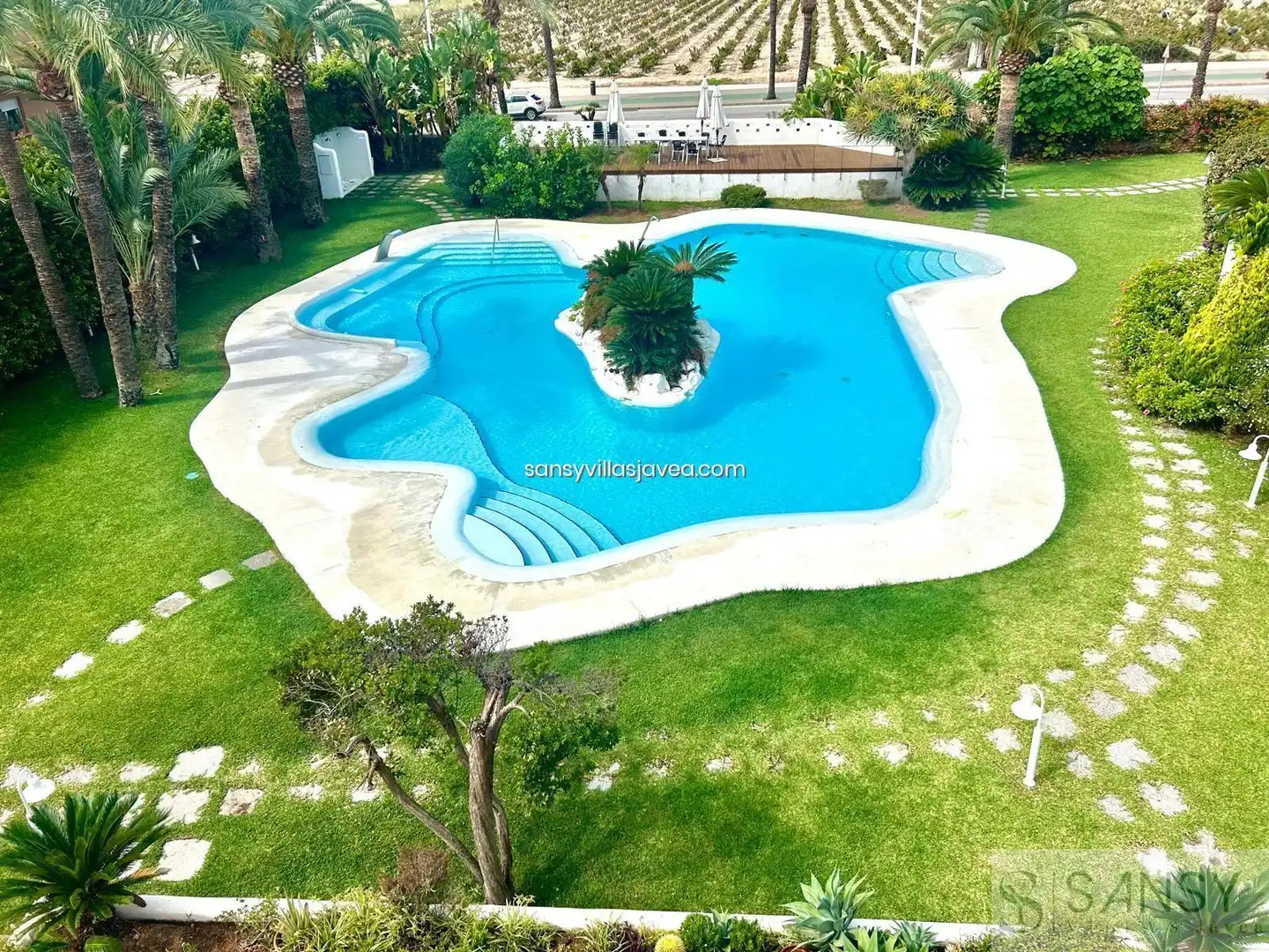 Piscina de Ático en venta en Moraira con Aire acondicionado y Trastero