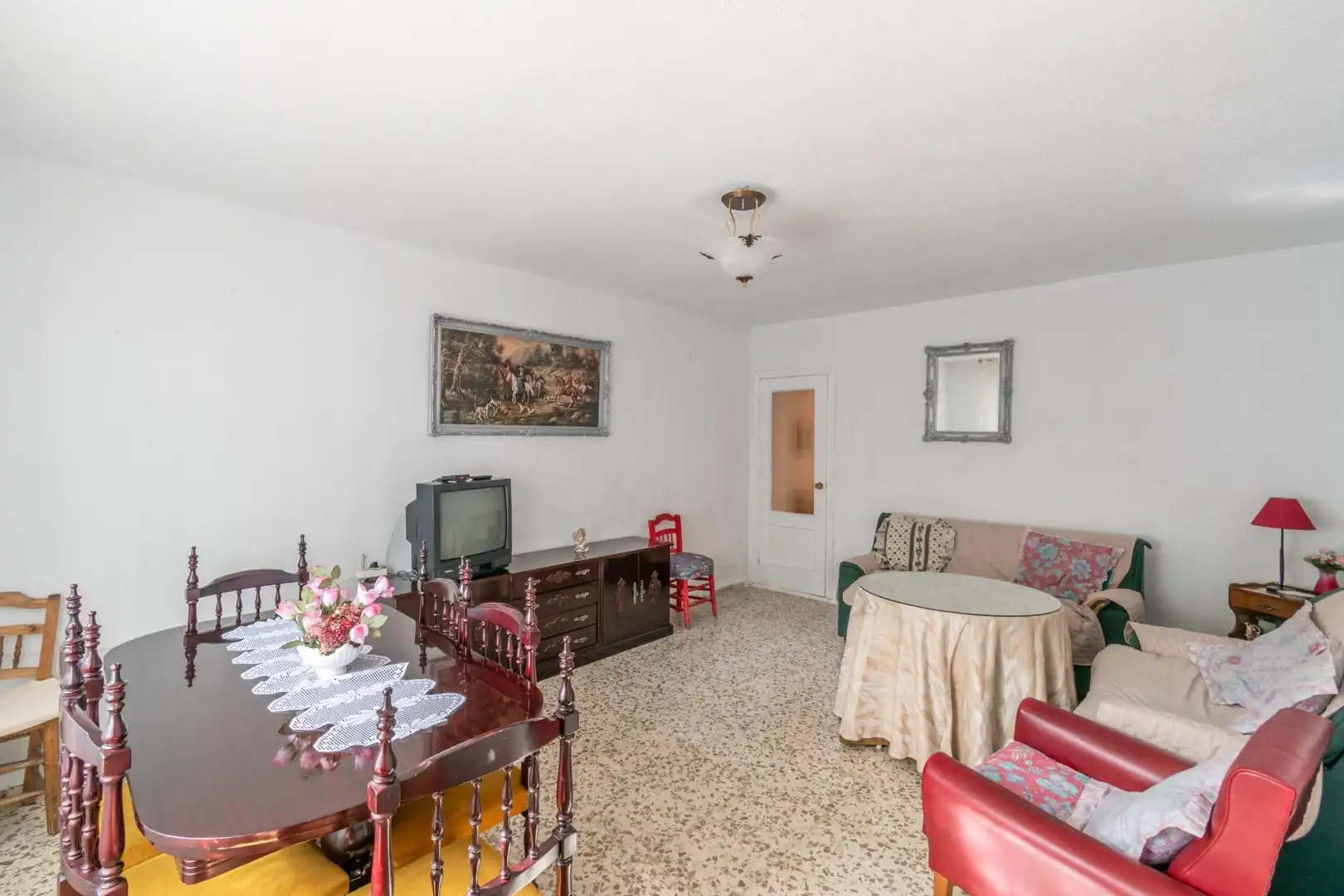 Sala d'estar de Casa adosada en venda en Armilla amb Terrassa, Balcó i Alarma
