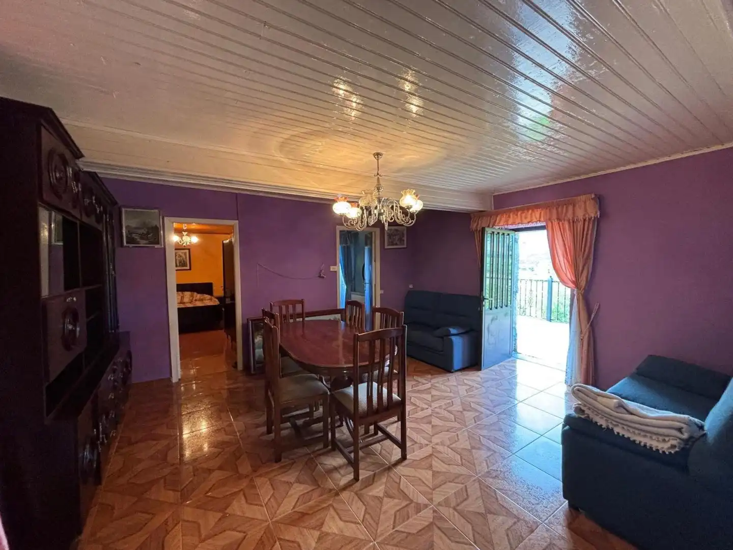 Comedor de Finca rústica en venta en Arbo con Calefacción