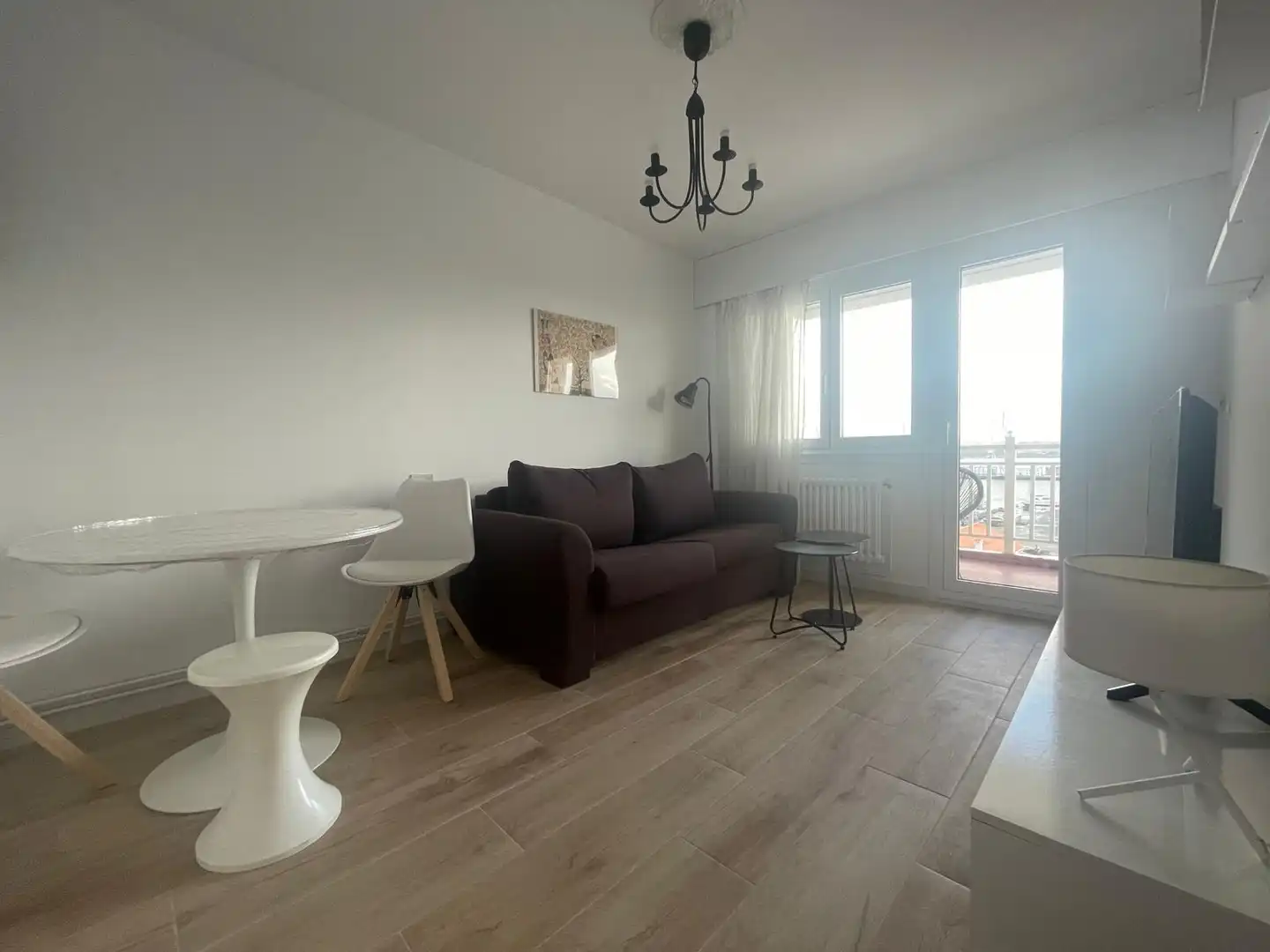 Living room of Apartments for rent in Ferrol  with Heating, Furnished and Oven