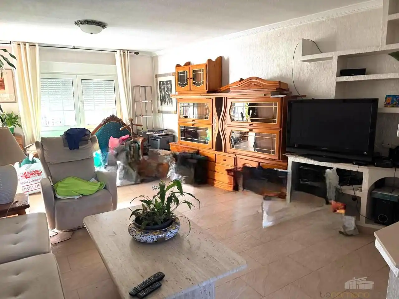 Sala d'estar de Casa o xalet en venda en Soto del Real amb Calefacció