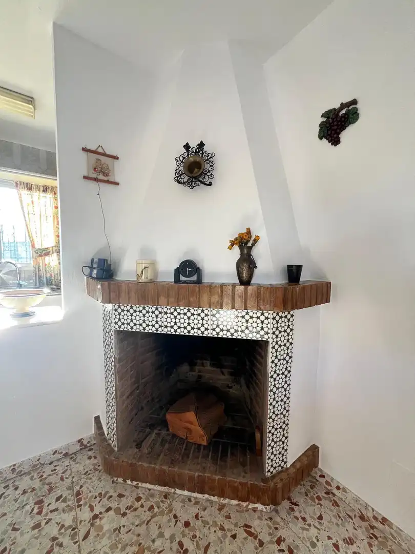 Sala d'estar de Finca rústica en venda en Estepona amb Jardí privat i Terrassa