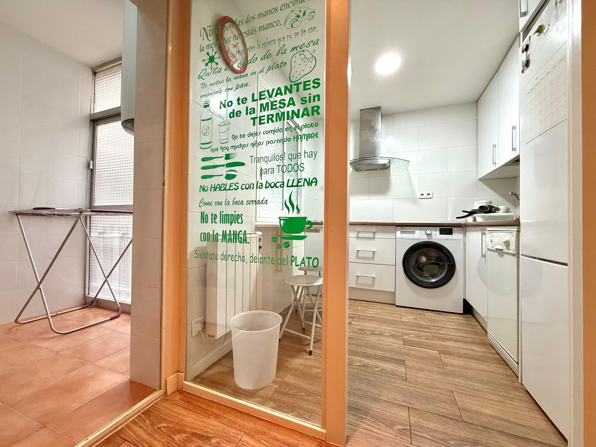 Cocina de Piso en venta en Getafe con Calefacción, Terraza y Amueblado