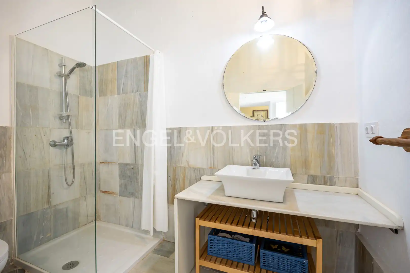 Baño de Casa o chalet en venta en Sanlúcar de Barrameda con Aire acondicionado, Calefacción y Jardín privado