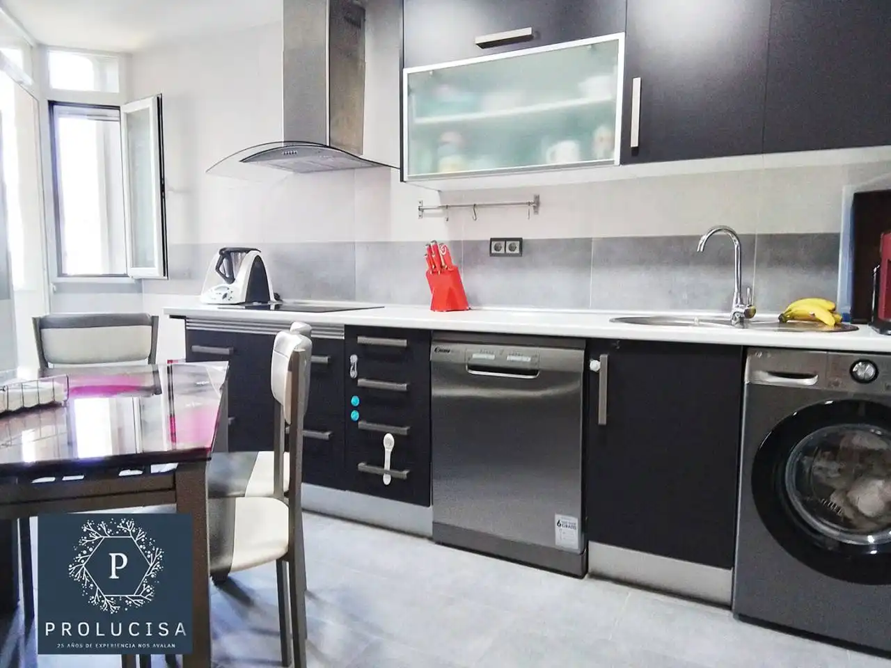 Kitchen of Flat for sale in Móstoles  with Air Conditioner, Heating and Terrace