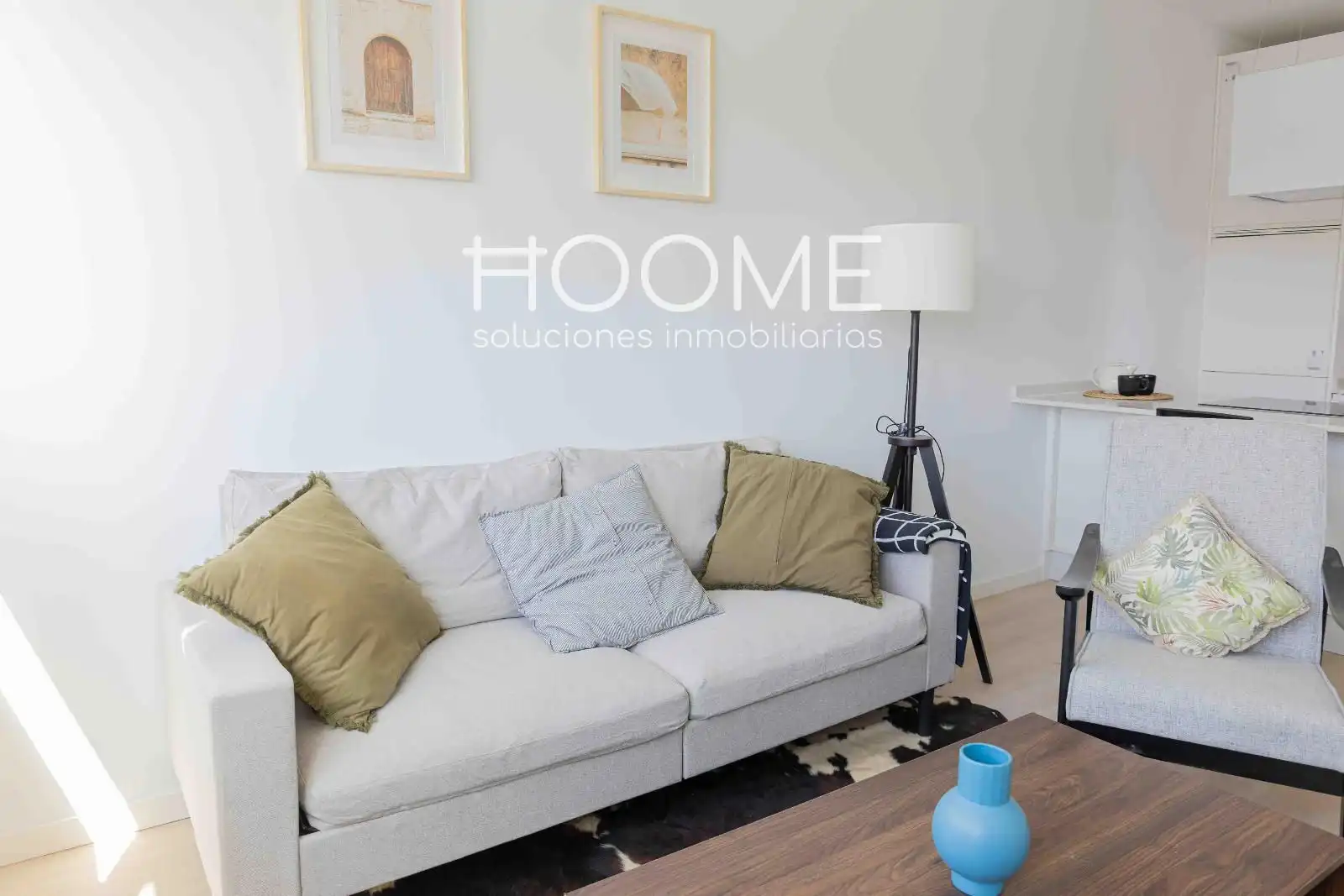 Sala de estar de Piso en venta en San Sebastián de los Reyes con Aire acondicionado, Parquet y Amueblado